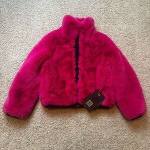 Goldbergh Kids Vibrant Pink Puffer Jacket